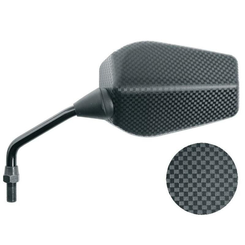 Retrovisor izquierdo HIGHSIDER smart universal - C/Fiber M10/125 (Sustituye E694)