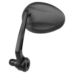 Retrovisor ambos lados universal HIGHSIDER smart al puño ovalado carbon look 2