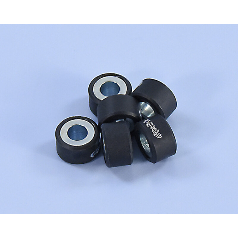 Rodillos de variador POLINI 20x12mm 9,2gr - 6 pcs