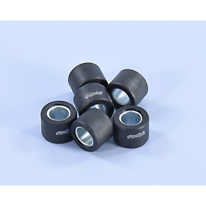 Rodillos de variador POLINI 24x18mm 22,5gr - 6 pcs