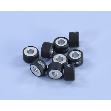 Rodillos de variador POLINI 19x12mm 7,6gr - 9 pcs