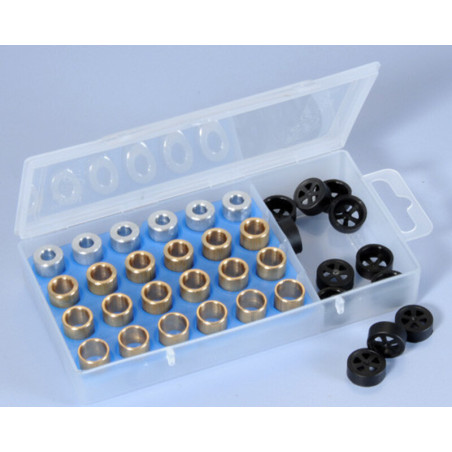 Rodillos de variador POLINI 15x12mm 4,5-5-5,5-6gr - 24 pcs