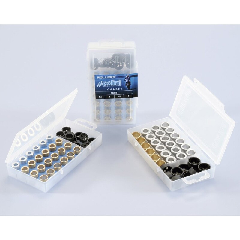 Rodillos de variador POLINI 16x13mm 4,5-5-5,5-6gr - 24 pcs