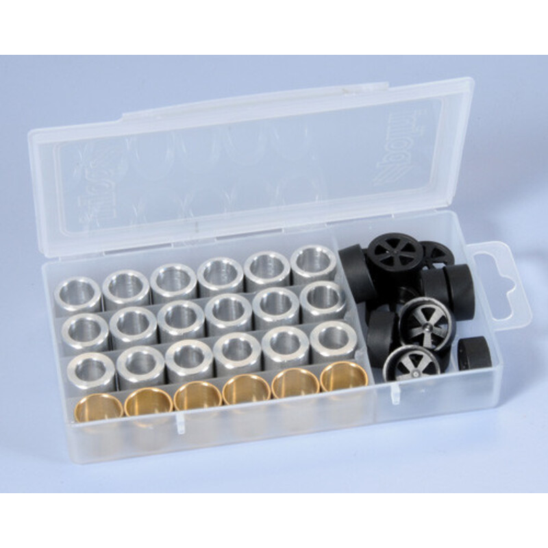 Rodillos de variador POLINI 19x15,5mm 3,5-4-4,5-5gr - 24 pcs