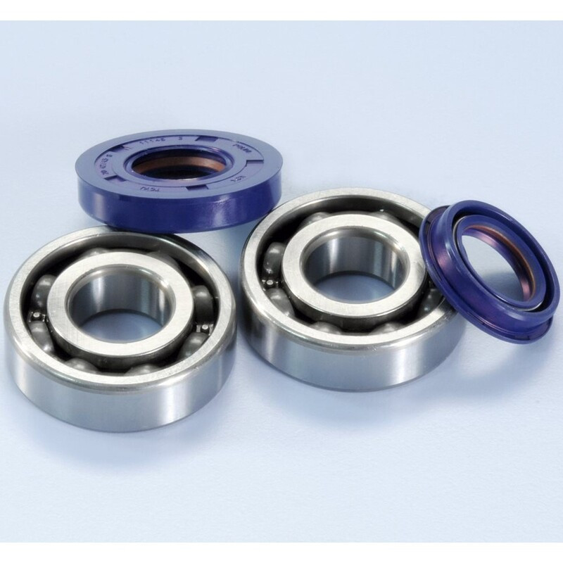Kit rodamientos y retenes de cigüeñal POLINI motor Minarelli