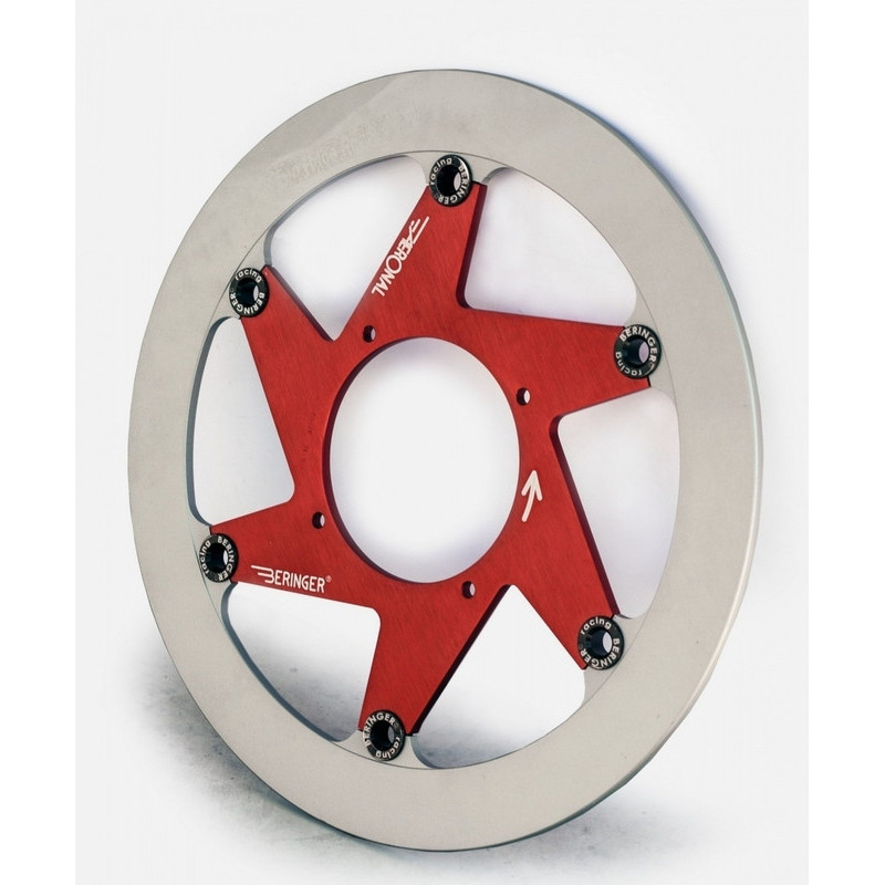 Disco de freno BERINGER Aeronal redondo flotante - rojo