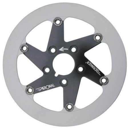 Disco de freno BERINGER Aeronal redondo flotante - negro