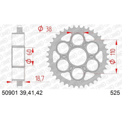 Corona AFAM acero estándar 50901 - 525