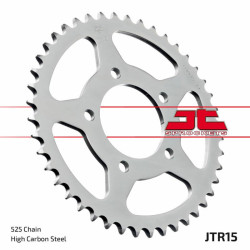 Corona JT SPROCKETS acero estándar 15 - 525 2