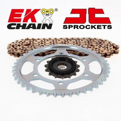 Kit de cadena EK/JT 520SRX2 15/38 - corona Standard