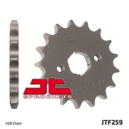 Kit de cadena EK/JT 428ZVX 16/50 - corona Standard