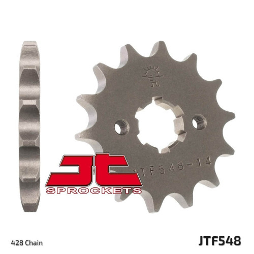 Kit de cadena EK/JT 428ZVX 13/54 - corona Standard