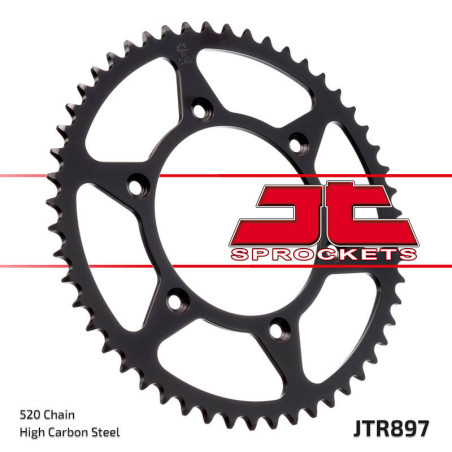 Corona JT 897 de acero con 50 dientes