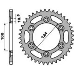 Kit de cadena EK/PBR 520ZVX3 15/48 - corona Standard 2