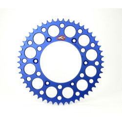 Corona RENTHAL aluminio ultraligera autolimpiable 121U - Paso 420