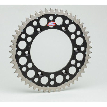 RENTHAL Rear Sprocket Bi-component Self Cleaning - 520