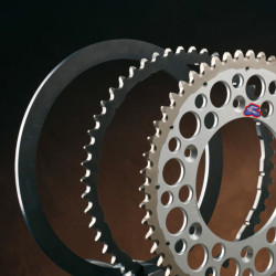 RENTHAL Rear Sprocket Bi-component Self Cleaning - 520 2