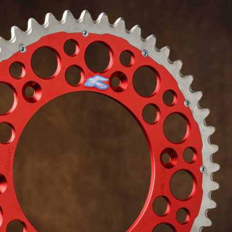RENTHAL Rear Sprocket Bi-component Self Cleaning - 520