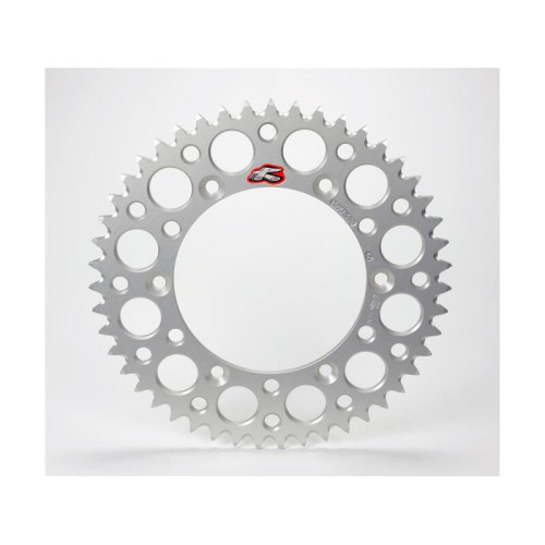 Corona RENTHAL aluminio ultraligera autolimpiable anodizada 210U - Paso 520