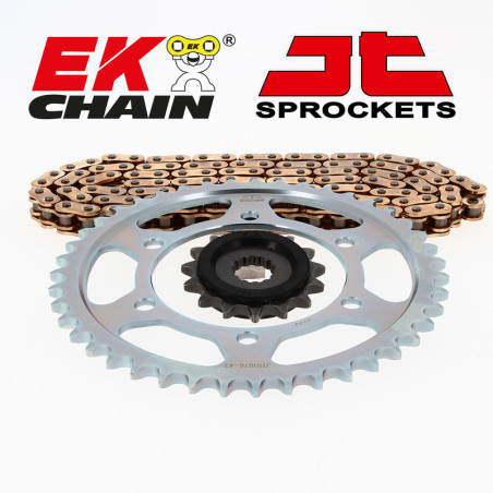 Kit de cadena EK/JT 525SRX2 17/42 - corona Standard