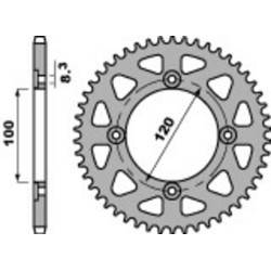 Kit de cadena EK/PBR 420SR 11/50 - corona Standard 2