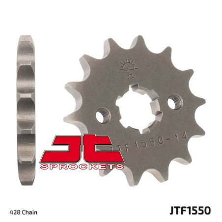 Kit de cadena JT/JT 428HDR 15/52 standard - corona standard