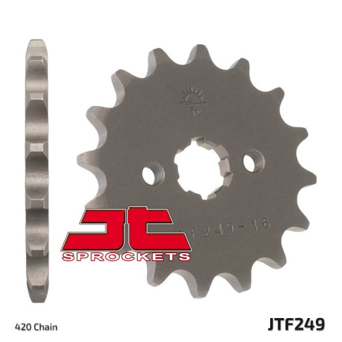 Kit de cadena JT/JT 520HDR 14/37 standard - corona standard