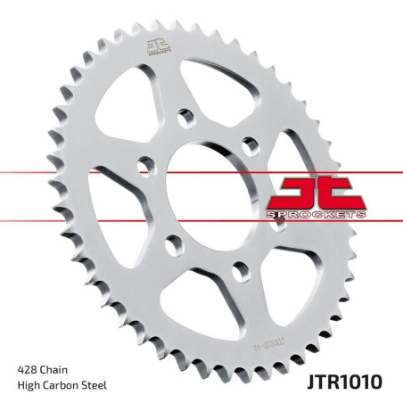 Kit de cadena JT/JT 428HDR 14/37 standard - corona standard