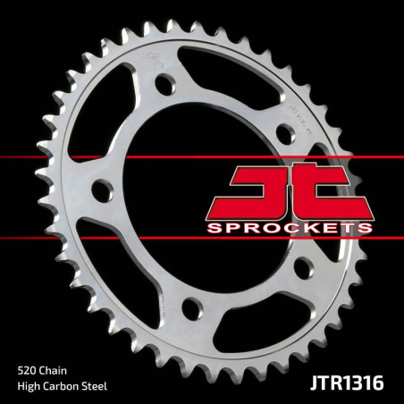 Kit de cadena JT/JT 520HDS 17/38 standard - corona standard