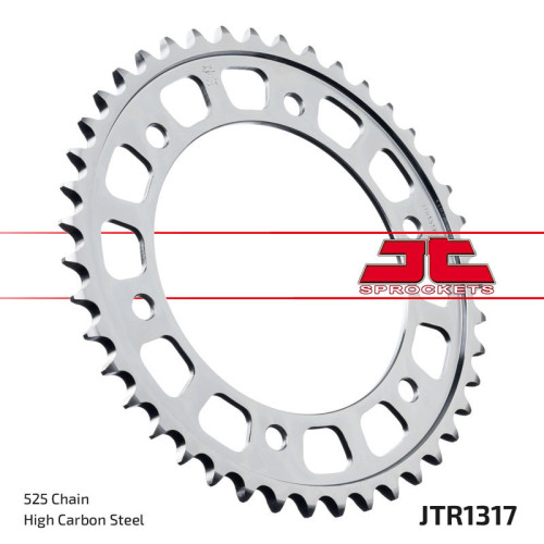 Kit de cadena EK/JT 525ZVX3 16/43 - corona Standard