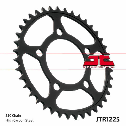 Kit de cadena EK/JT 520 SRX2 - 15/41-112 - Corona de acero