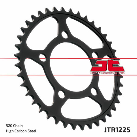 Kit de cadena EK/JT 520 SRX2 - 15/41-112 - Corona de acero