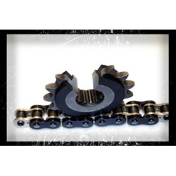Piñón PBR acero con goma anti-ruido 2073 - 525 2