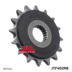 Piñón con goma anti-ruido JT SPROCKETS acero 402 - 520 2