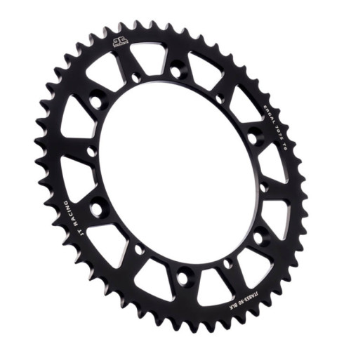 Corona JT Aluminio negro JT 853 con 44 dientes