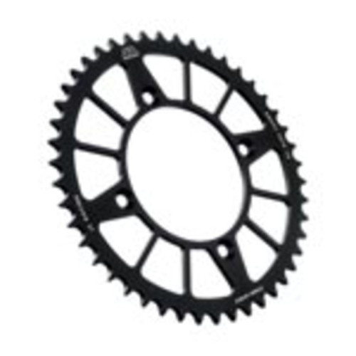 Corona JT Aluminio negro JT 891 con 46 dientes