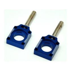 Tensores de eje trasero Yamaha azul V PARTS