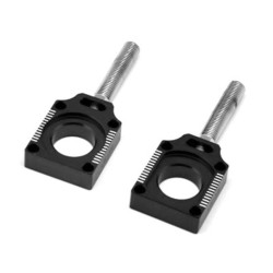 Tensores de eje trasero Yamaha negro V PARTS