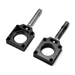 Tensores de eje trasero Kawasaki negro V PARTS