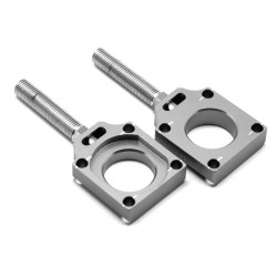 Tensores de eje trasero Kawasaki / Suzuki gris V PARTS
