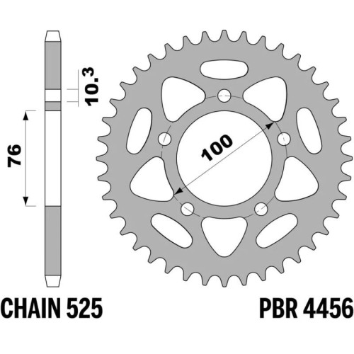 Corona PBR aluminio ultra-light 4456 - 525