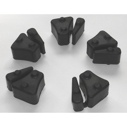 Silentblock TOURMAX - Rueda trasera CBR600F Honda (set de 5)