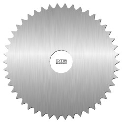 Corona semielaborada NG BRAKES Paso 420 con 45 dientes