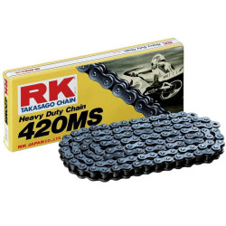 Cadena RK 420MS con 128 eslabones negro