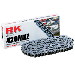 Cadena RK 420MXZ con 114 eslabones negro