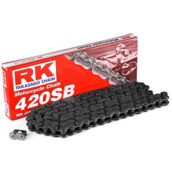 Cadena RK 420SB con 104 eslabones negro