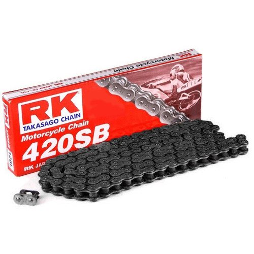 Cadena RK 420SB con 114 eslabones negro