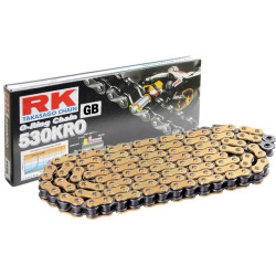 Cadena RK GB530KRO con 110 eslabones oro
