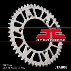 Corona JT 808 de aluminio con 51 dientes 2