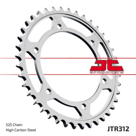Kit cadena JT 525X1R (15-40-108)